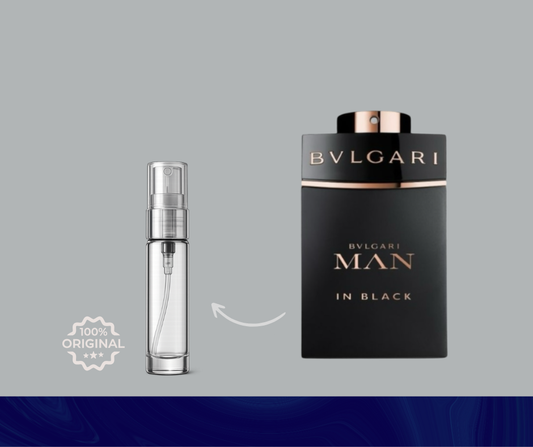 Man in black - Bvlgari - Decante original